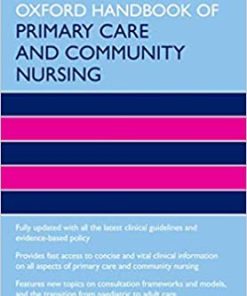 Oxford Handbook of Primary Care and Community Nursing 3rd Edition