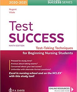 Test Success Test Taking Techniques for Beginning Nursing Students 9th Edition