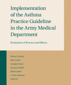 Implementation of the Asthma Practice Guidelines in the Army Medical Department