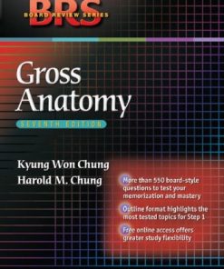 Board Review Series BRS Gross Anatomy 7th Ed