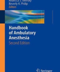 Handbook of Ambulatory Anesthesia 2nd Ed