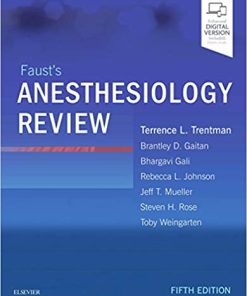 Fausts Anesthesiology Review 5th Edition