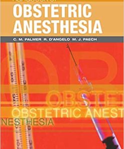 Handbook of Obstetric Anesthesia By Craig M Palmer