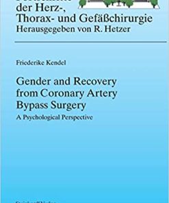 Gender and Recovery from Coronary Artery Bypass Surgery A Psychological Perspective