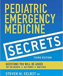 Pediatric Emergency Medicine Secrets 3rd Ed