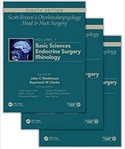 Scott Browns Otorhinolaryngology And Head and Neck Surgery 8th Edition