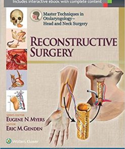 Master Techniques in Otolaryngology Head and Neck Surgery Reconstructive Surgery