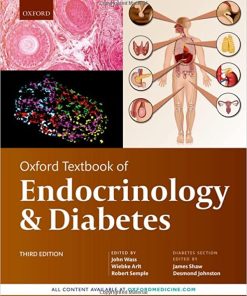 Oxford Textbook of Endocrinology and Diabetes 3rd Edition