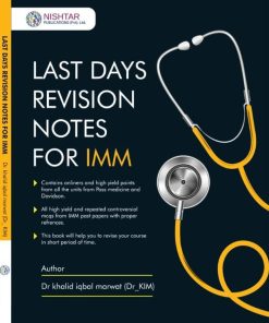Last Days Revision Notes For Imm By Dr Khalid iqbal Marwat