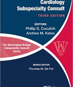 The Washington Manual of Cardiology Subspecialty Consult 3rd Ed