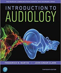 Introduction to Audiology 13th Ed