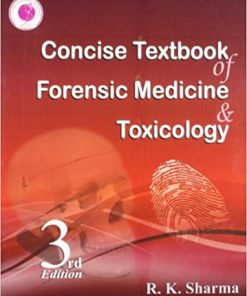 Concise Textbook Forensic Medicine Toxicology 3rd Edition