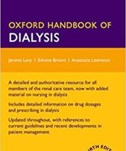 Oxford Handbook of Dialysis 4th Edition
