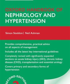 Oxford Handbook of Nephrology and Hypertension 2nd Edition