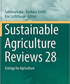 Sustainable Agriculture Reviews 28 Ecology for Agriculture