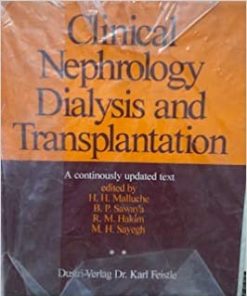 Clinical Nephrology Dialysis and Transplantation