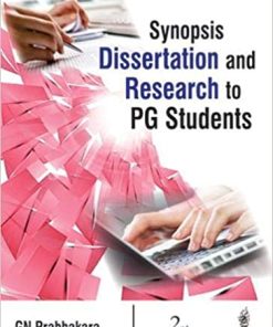 Synopsis Dissertation And Research To PG Students 2nd Edition