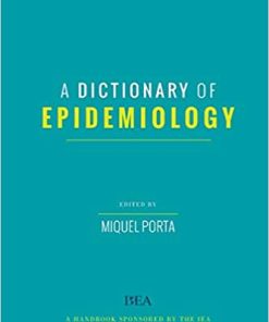 A Dictionary of Epidemiology
