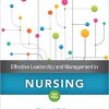 Effective Leadership and Management in Nursing 9th Edition