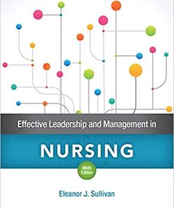 Effective Leadership and Management in Nursing 9th Edition
