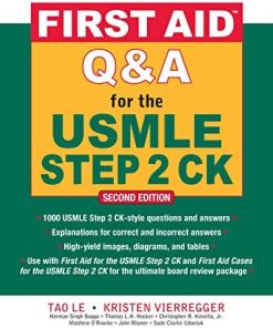 First Aid Q&A for the USMLE Step 2 CK 2nd Edition