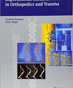 Experimental Research Methods in Orthopedics and Trauma