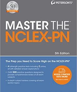 Master the NCLEX PN Petersons Master 5th Edition