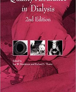Quality Assurance in Dialysis 2nd Edition