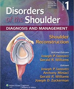 Disorders of the Shoulder Reconstruction 3rd Ed Vol