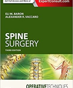 Operative Techniques Spine Surgery 3rd Edition