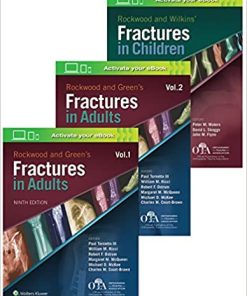 Rockwood And Greens Fractures in Adults + Children Set 9th Edition